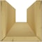 Ekena Millwork 3-Sided (U-beam) Knotty Pine Endurathane Faux Wood Ceiling Beam, Premium Mahogany, 8"W x 6"H  x 20'L BMKP3C0080X060X240ZM - alternate 6